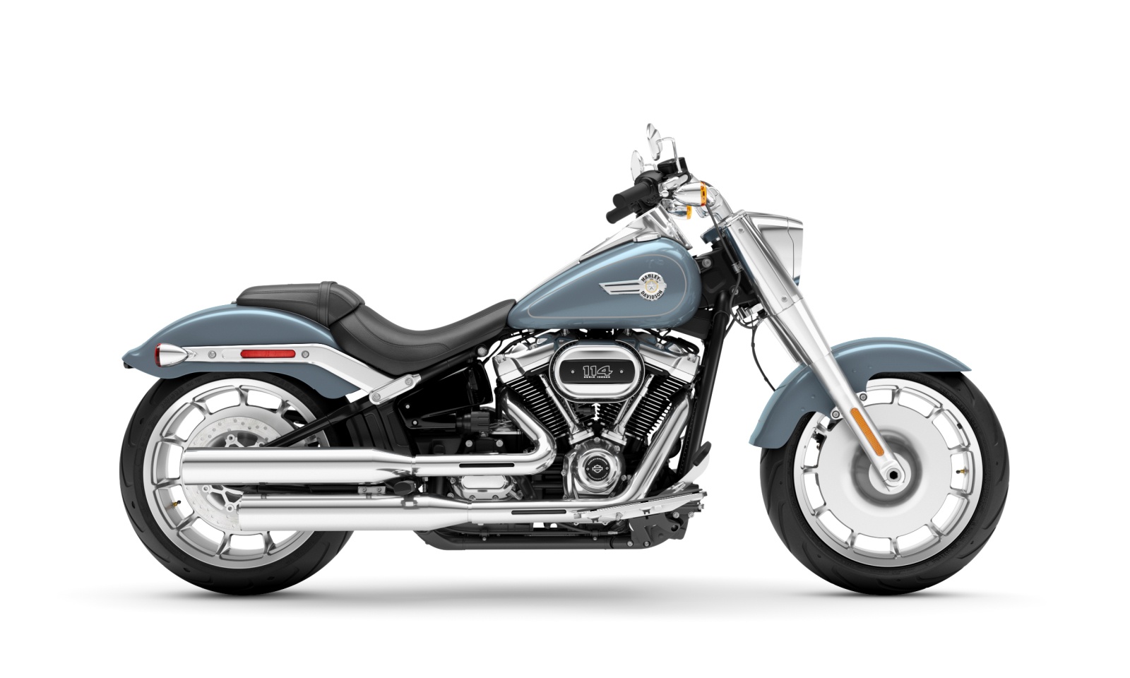 Harley Davidson 2024 Fat Boy® 114 - Sharkskin Blue