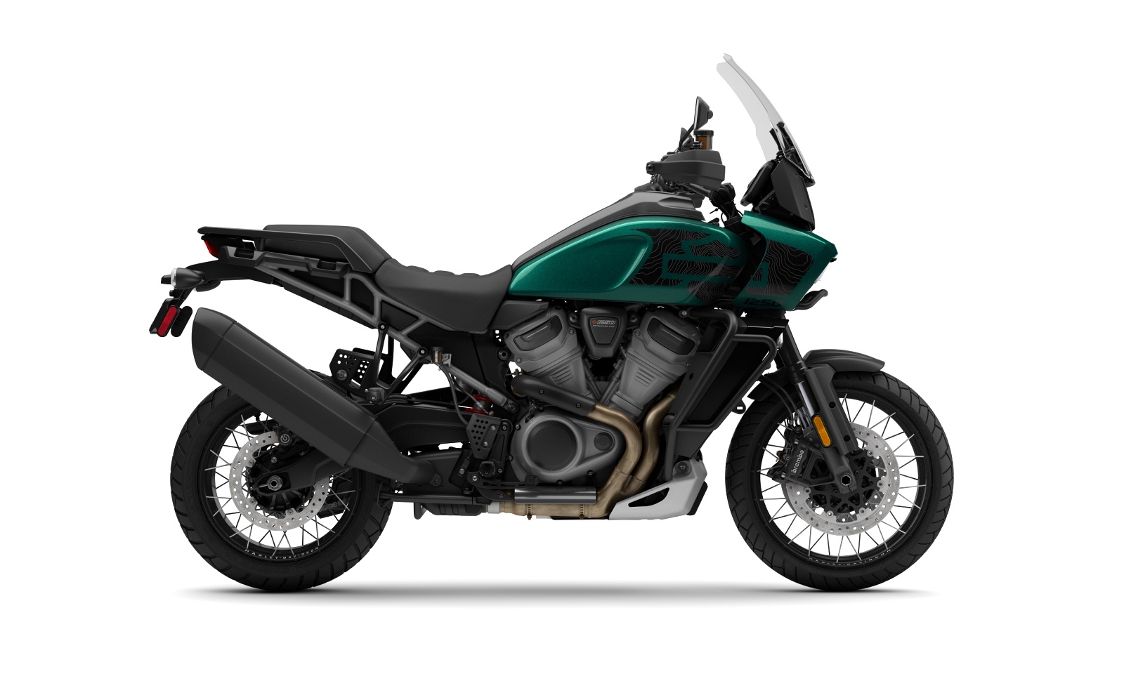 Harley Davidson 2024 Pan America™ 1250 Special - Alpine Green - Lace Wheels