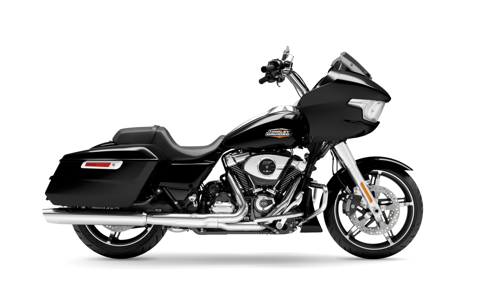 Harley Davidson 2024 Road Glide™ - Vivid Black - Chrome Finish