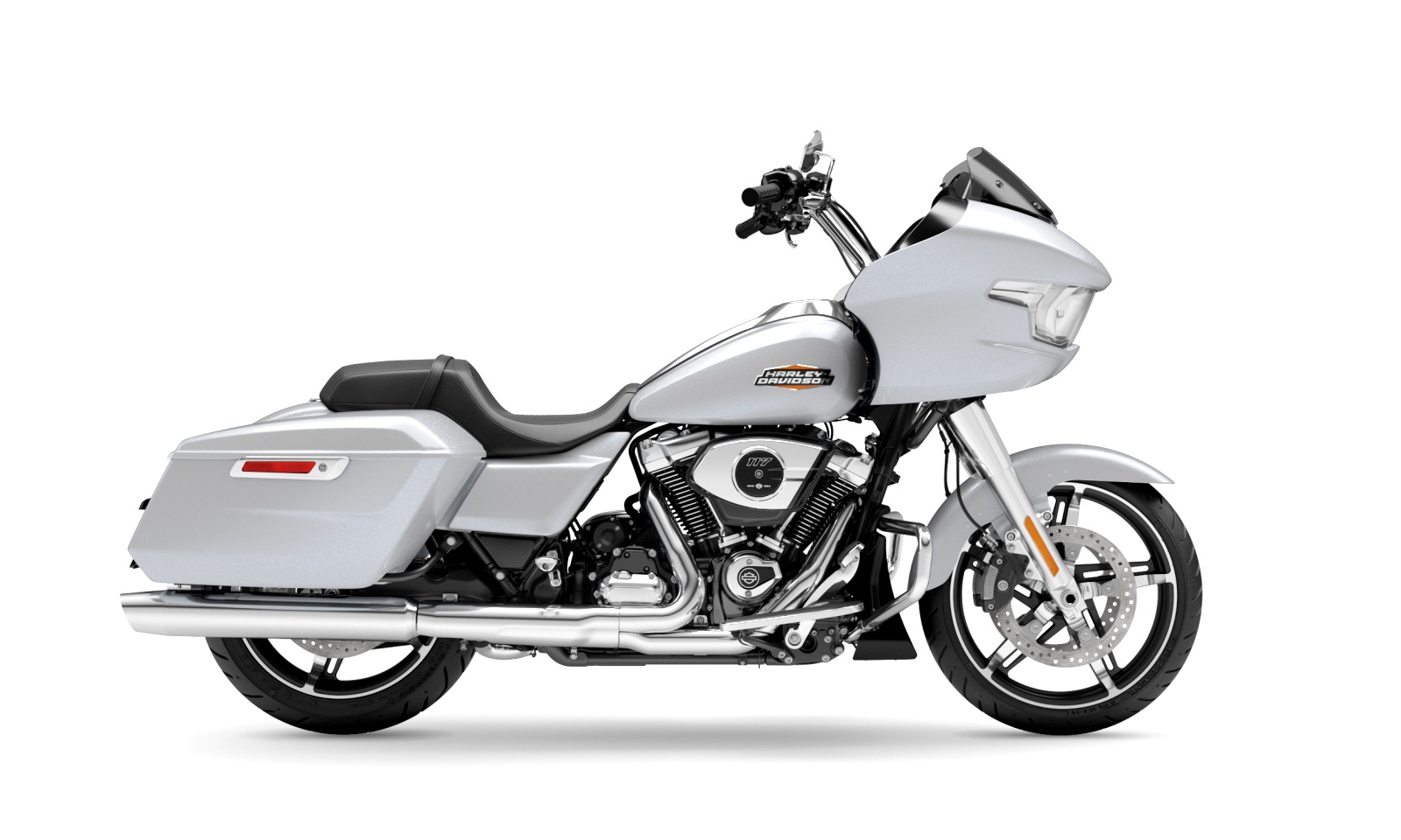 Harley Davidson 2024 Road Glide™ - White Onyx Pearl - Chrome Finish