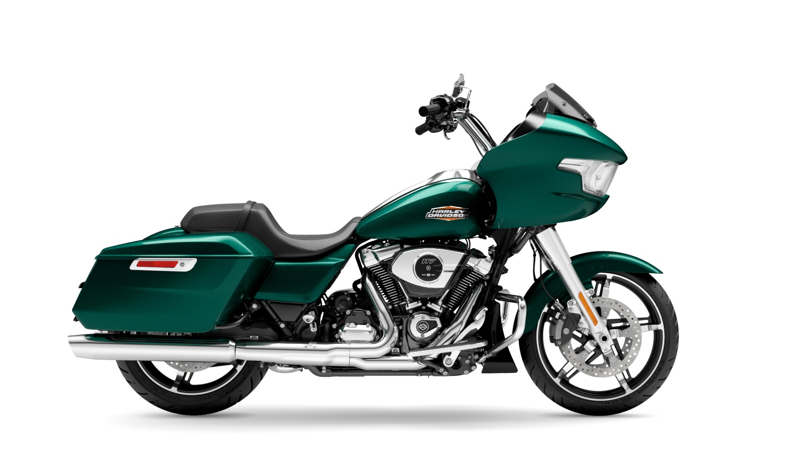 Harley Davidson 2024 Road Glide™ - Alpine Green - Chrome Finish