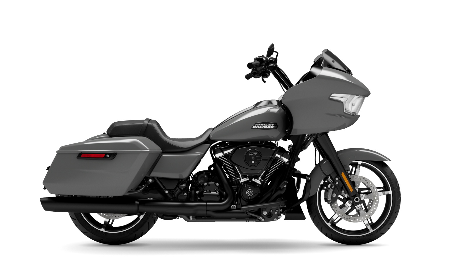 Harley Davidson 2024 Road Glide™ - Billiard Gray - Black Finish