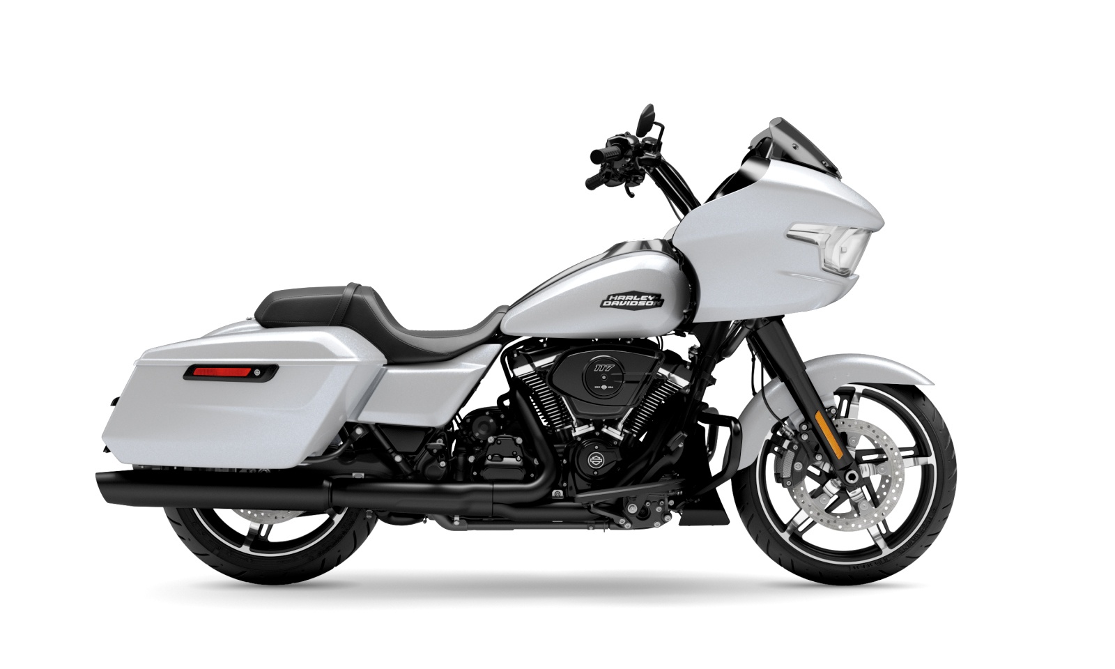 Harley Davidson 2024 Road Glide™ - White Onyx Pearl - Black Finish