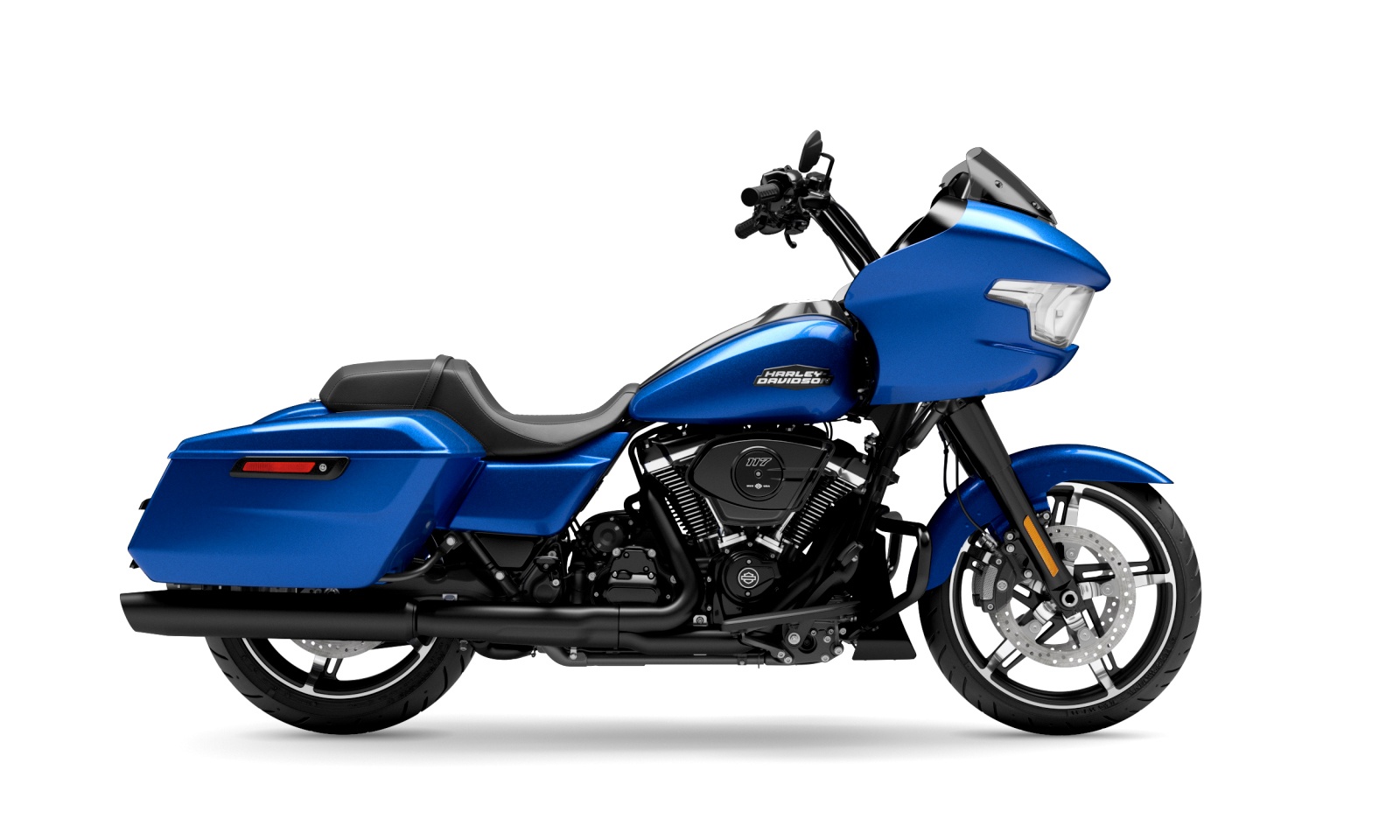 Harley Davidson 2024 Road Glide™ - Blue Burst - Black Finish