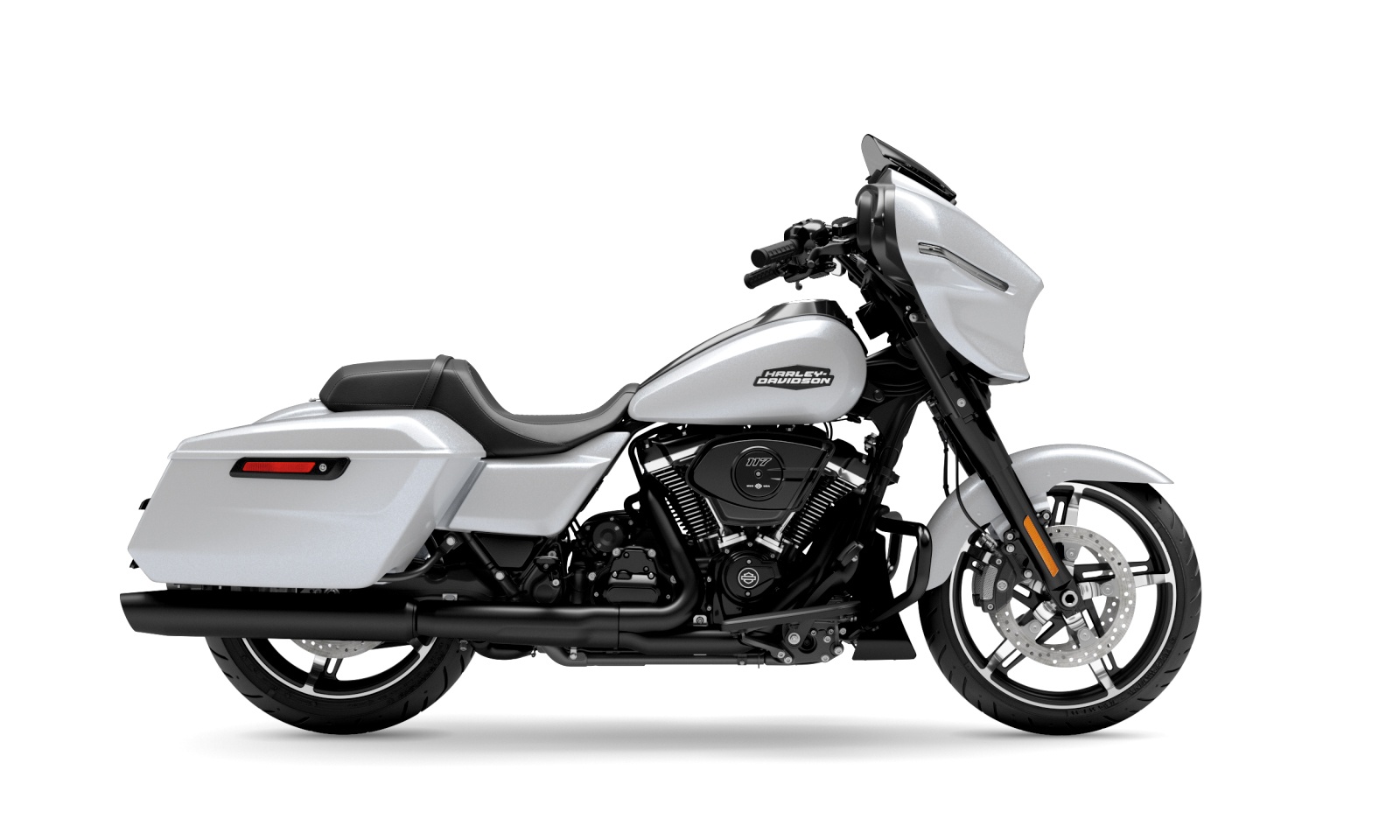 Harley Davidson 2024 Street Glide™ - White Onyx Pearl - Black Finish