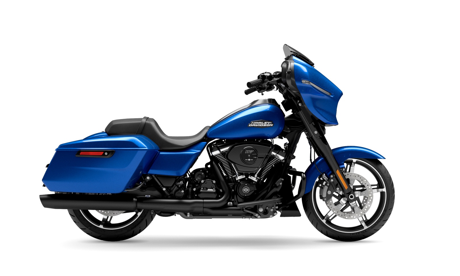 Harley Davidson 2024 Street Glide™ - Blue Burst - Black Finish