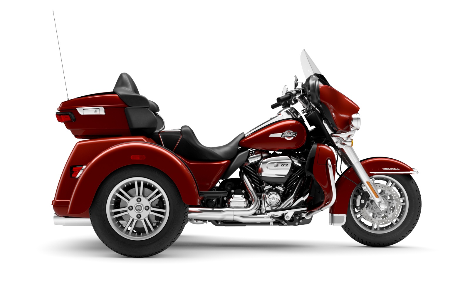Harley Davidson 2024 Tri Glide™ Ultra - Red Rock / Vivid Black