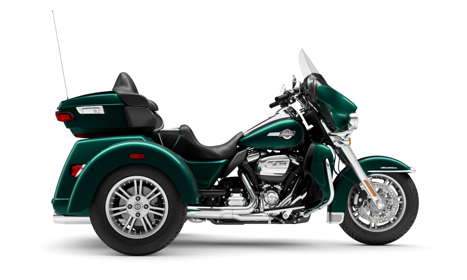 Harley Davidson 2024 Tri Glide™ Ultra - Alpine Green / Vivid Black
