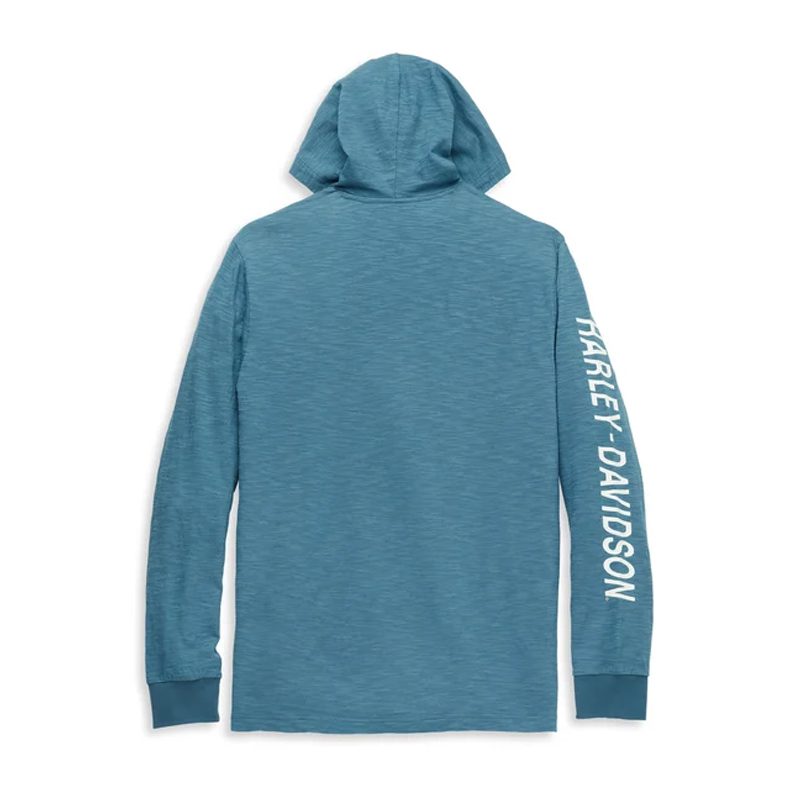 Men’s #1 Race Slub Jersey Hooded Graphic Tee