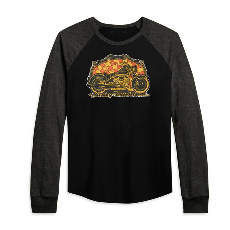 Men's Racer Raglan Tee - Slim Fit