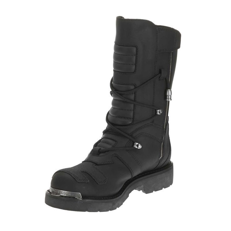 Harley-Davidson® Men's Axel 10-Inch Black Motorcycle Boots