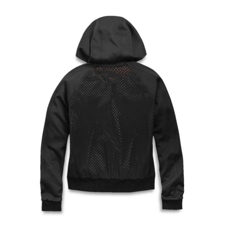 Genuine Harley-Davidson Ladies Lightweight Perf Hooded Jacket