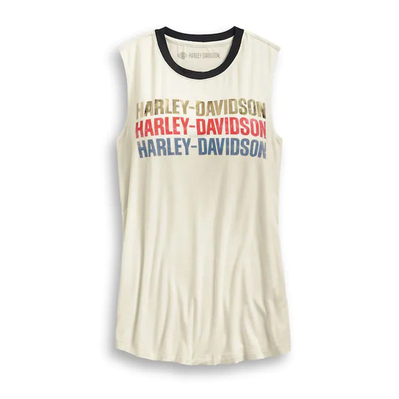 Women's Multi-Logo Sleeveless Tee