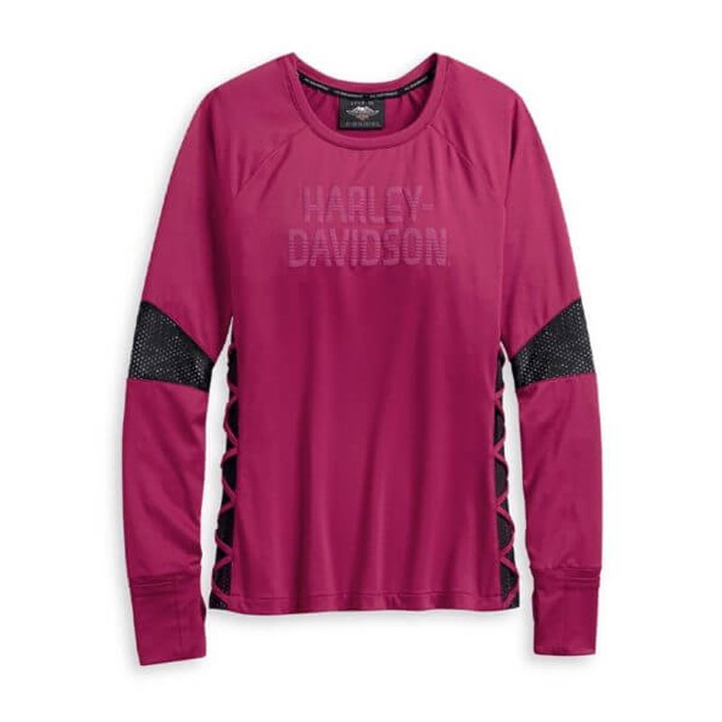 Women’s Performance Wicking Mesh Accent Top Women’s Performance Wicking Mesh Accent Top