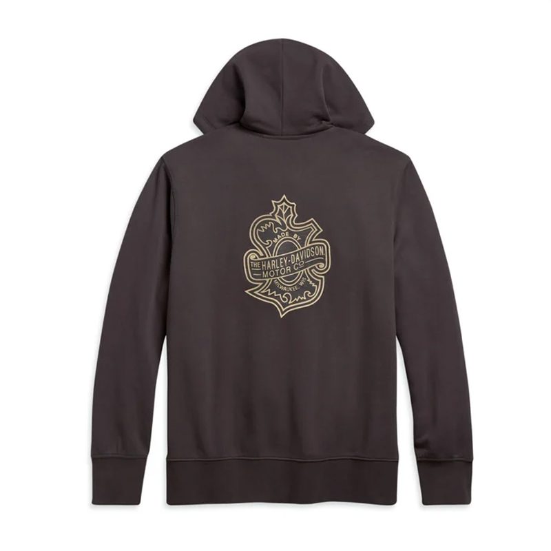 Men's Oak Leaf Logo Zip Hoodie