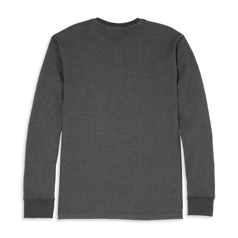 Men's Willie G (TM) Thermal Slub Three Button Henley