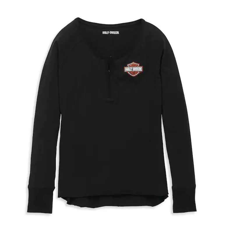 Women's Iconic 1/4-Zip Front Henley
