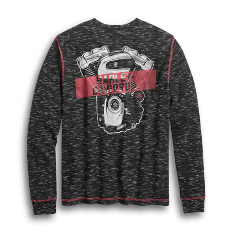 Men’s Slub Waffle Knit Tee