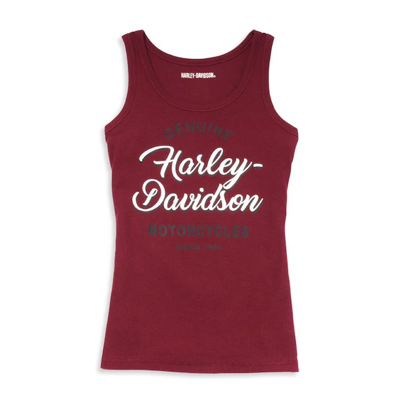 Women's Silver Wing Script Font Tank