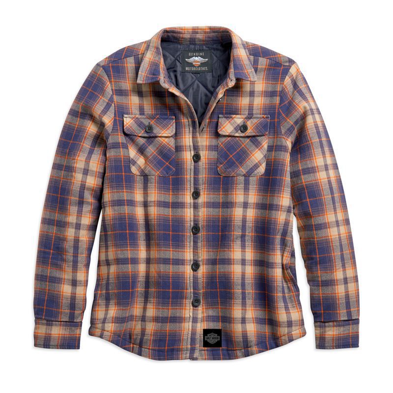 Women's Quilted Lining Plaid Shirt Jacket Women's Quilted Lining Plaid Shirt Jacket