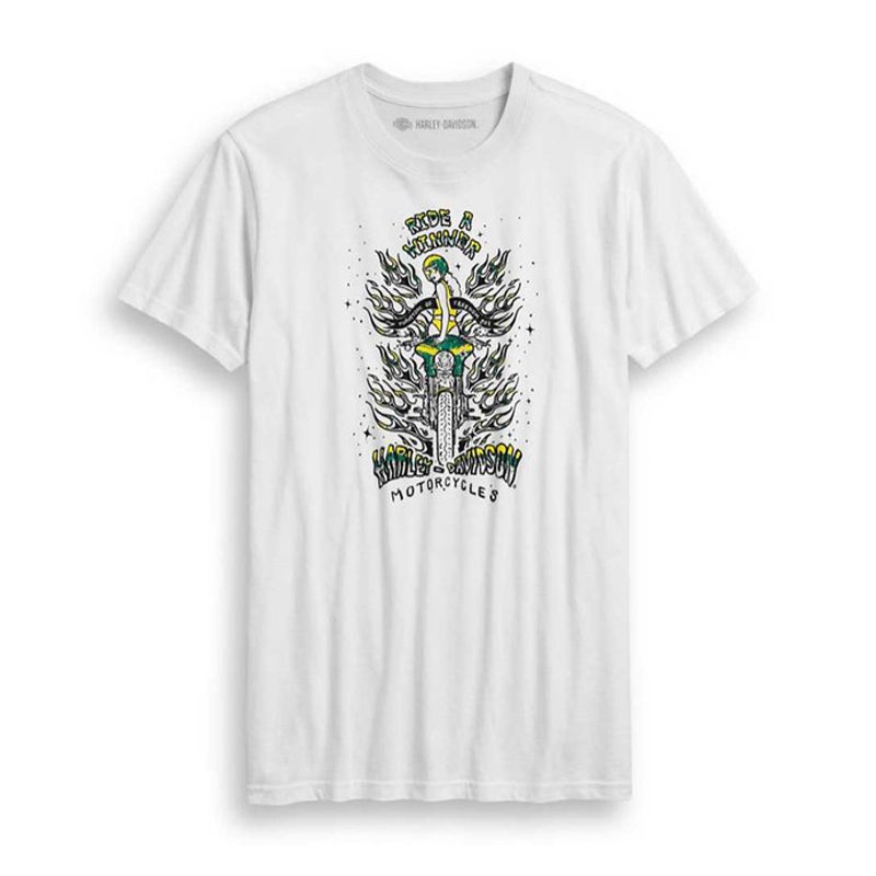Harley-Davidson® Men's Slim Fit Ride A Winner Short Sleeve Tee