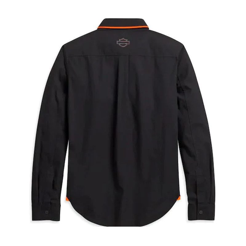 Men's Hidden Button Shirt