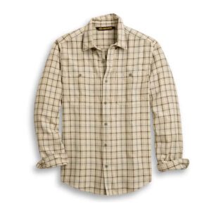 Men’s Vintage Logo Plaid Shirt