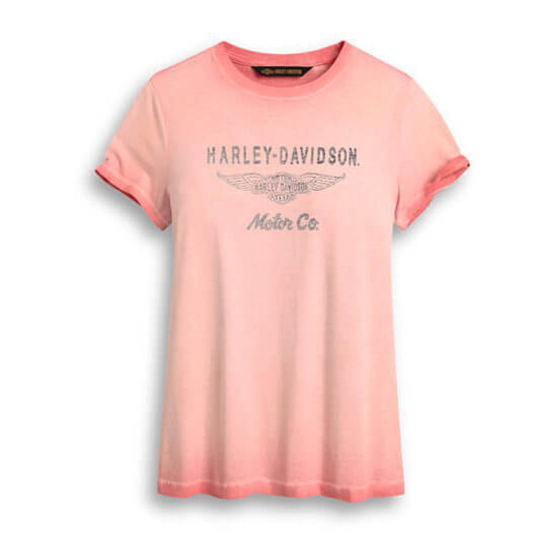 Women’s Pink Winged Logo Tee Women’s Pink Winged Logo Tee