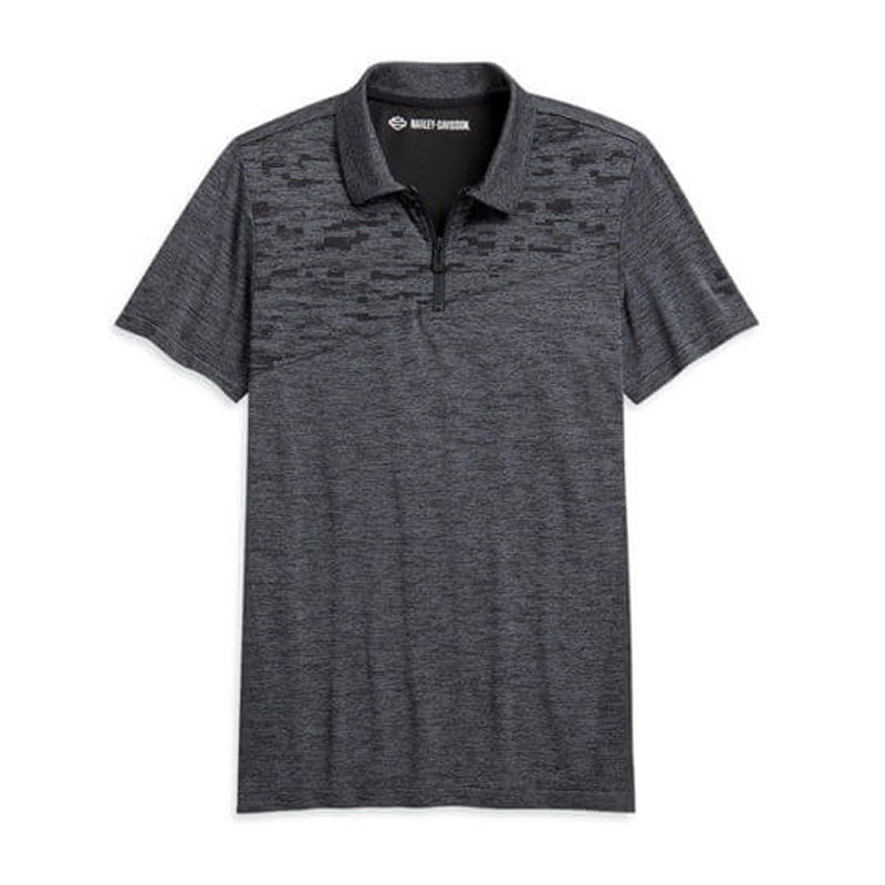 Men’s Nearly Seamless Jacquard Slim Fit Polo Men’s Nearly Seamless Jacquard Slim Fit Polo
