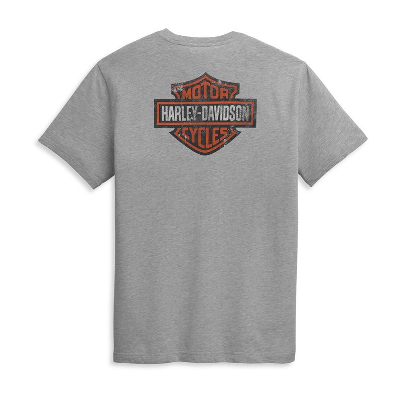 Men's Double Bar & Shield Logo Tee
