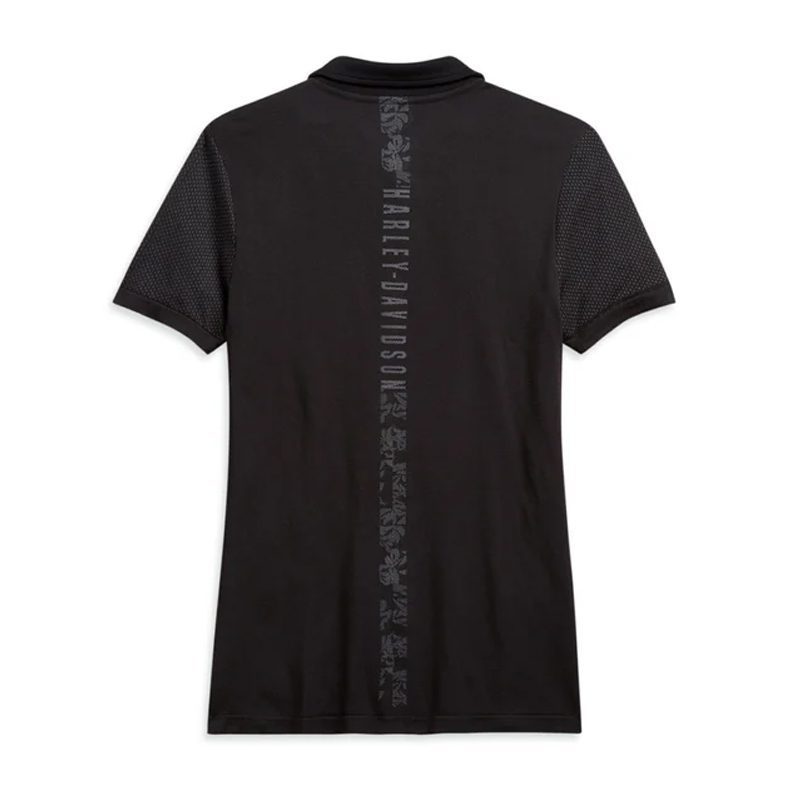 Women’s Nearly Seamless Floral Jacquard Polo