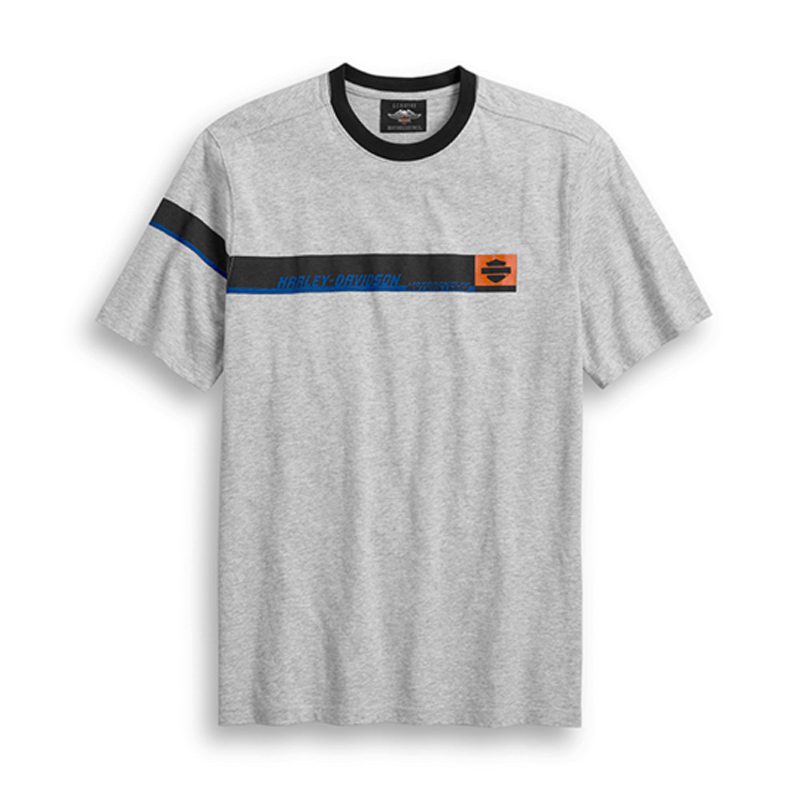 Men's Offset Chest Stripe Tee Men's Offset Chest Stripe Tee