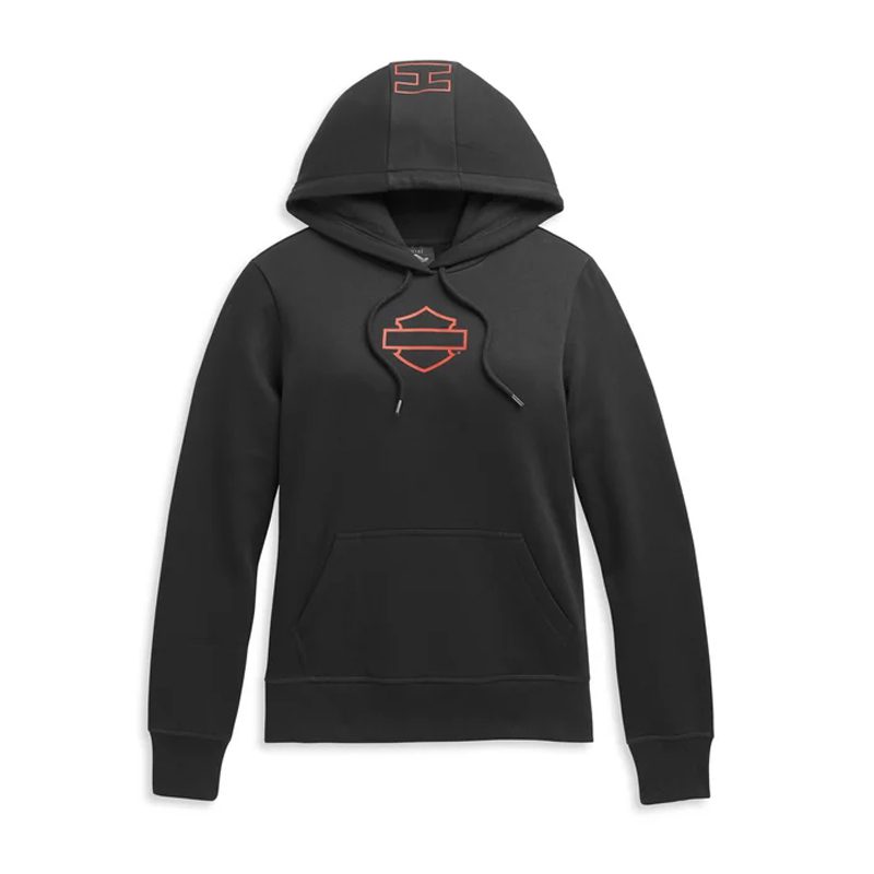 Women's Vertical Graphic Pullover Hoodie