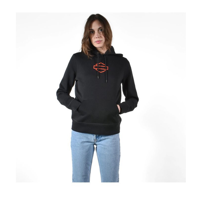 Women's Vertical Graphic Pullover Hoodie