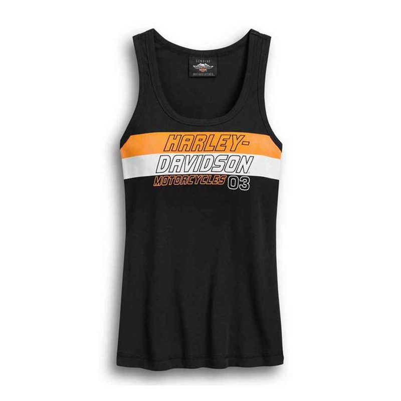 Harley-Davidson Tank Top Stripe black Harley-Davidson Tank Top Stripe black