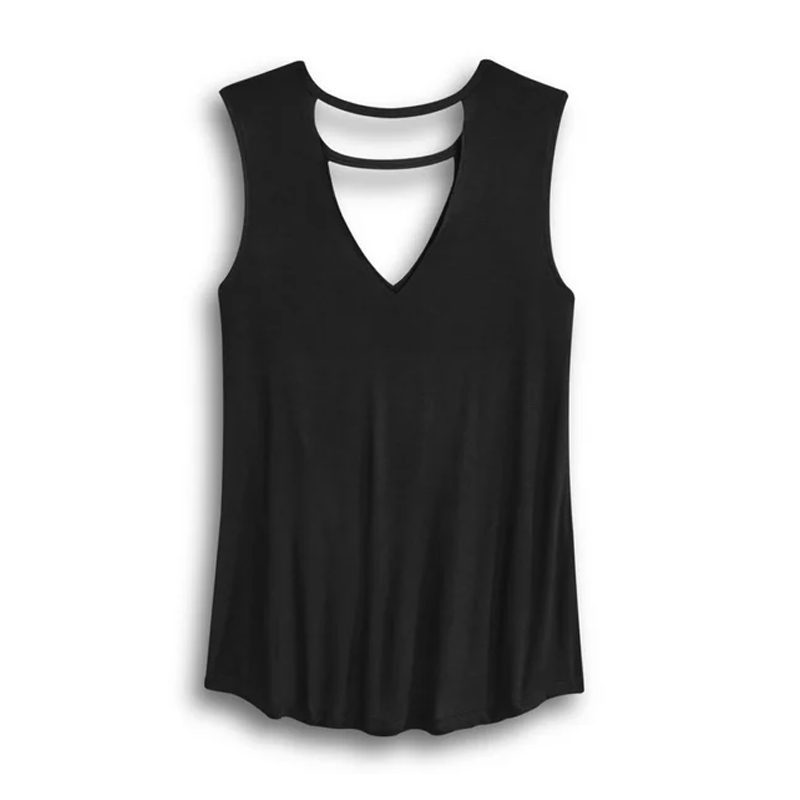 Women's Diamond Eagle Cut-Out Tank