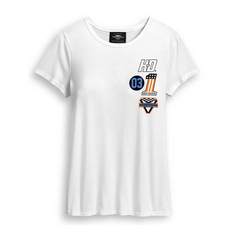 Women's Multi-Logo Tee