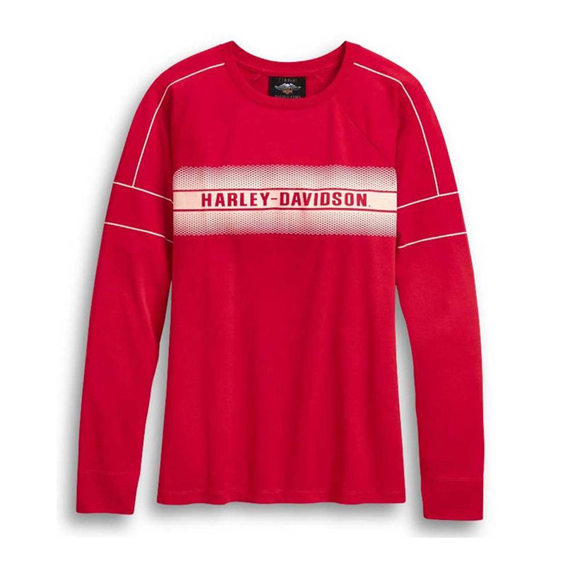 Harley-Davidson® Women's Accent Stripe Long Sleeve T-Shirt