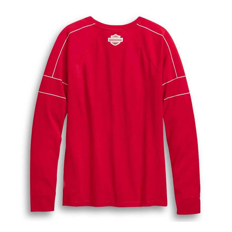 Harley-Davidson® Women's Accent Stripe Long Sleeve T-Shirt