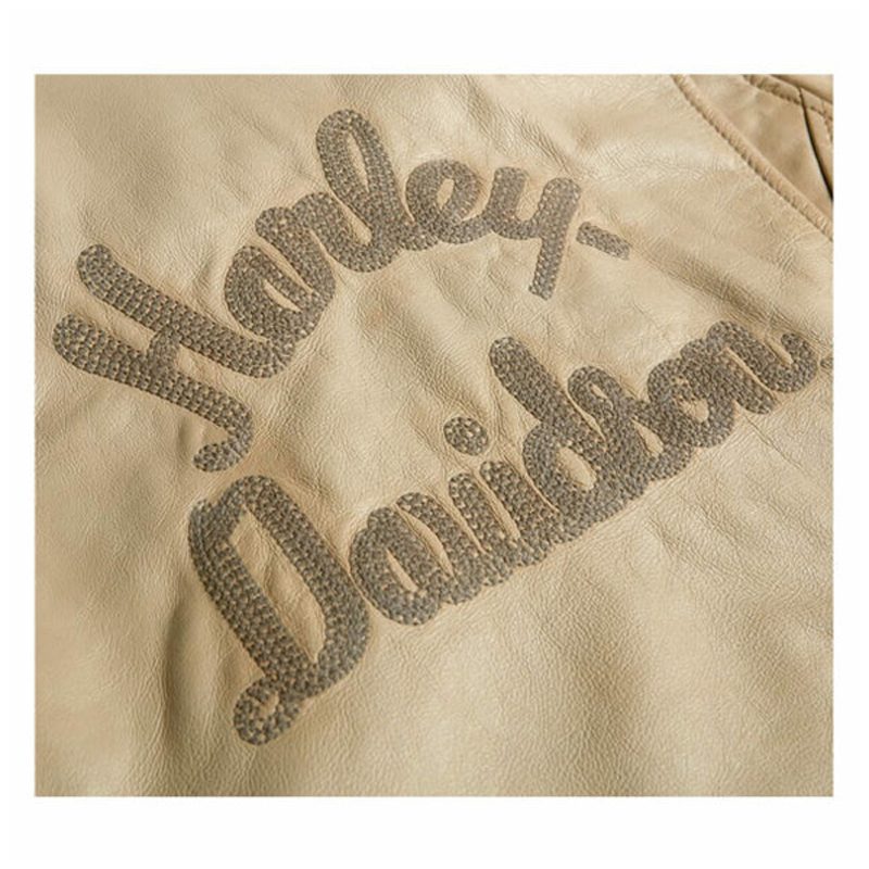 Women’s Chain Stitched Leather Jacket
