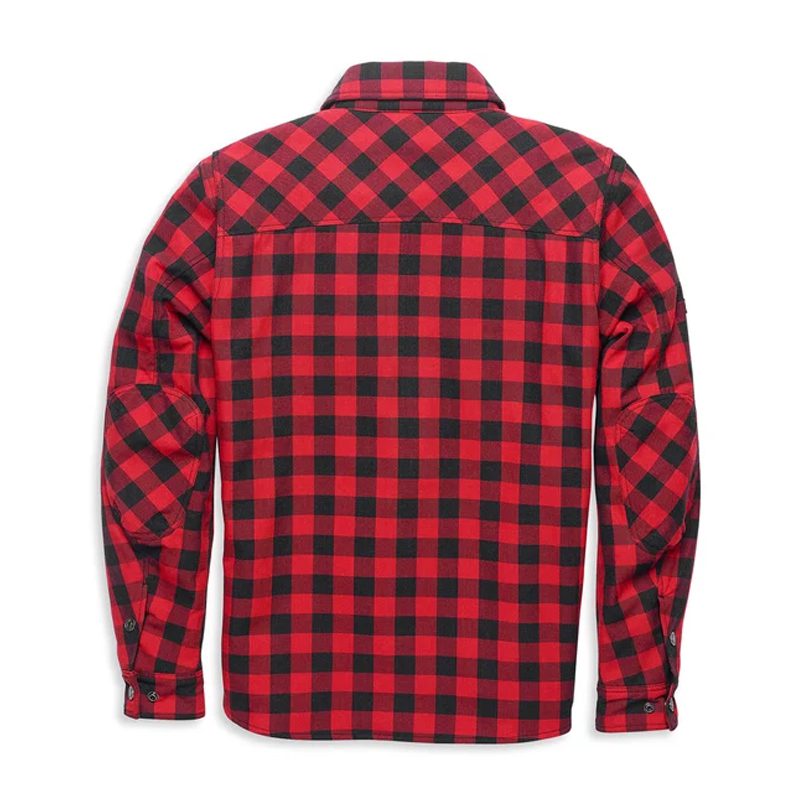 Men's Operative Flannel Riding Shirt Jacket