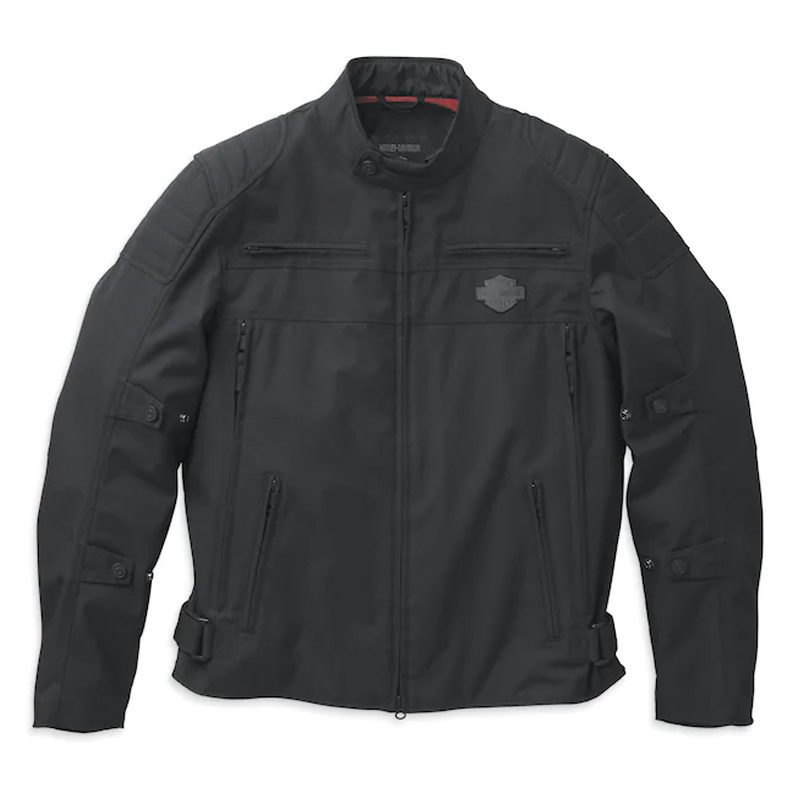 Men's Bagger Mens Textile Riding Jacket with Backpack