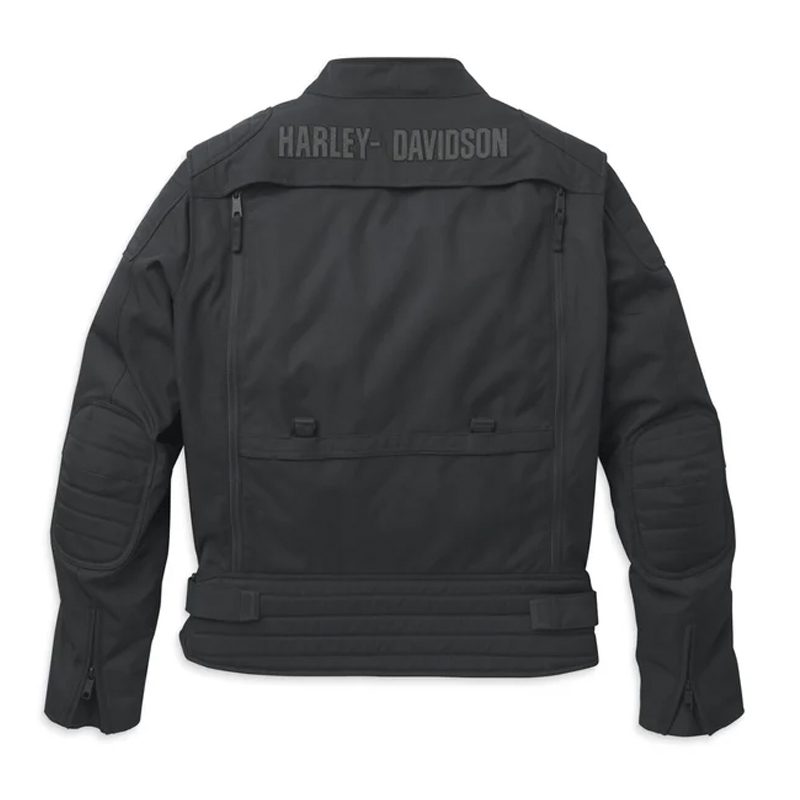 Men's Bagger Mens Textile Riding Jacket with Backpack