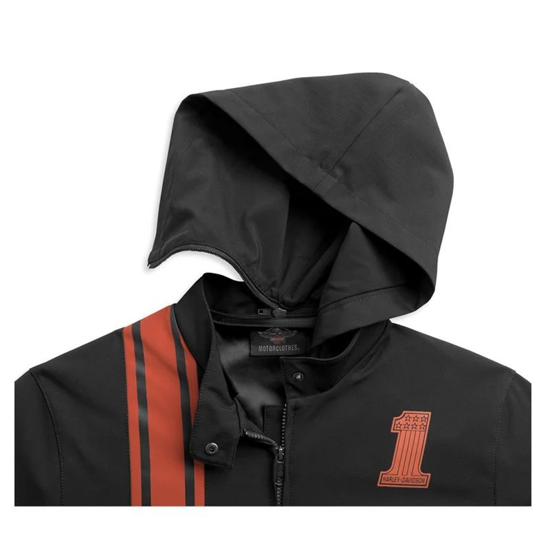 Men's #1 Logo Vertical Stripe Jacket