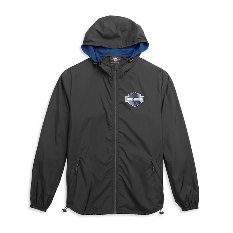 Men's Contrast Hood Windbreaker