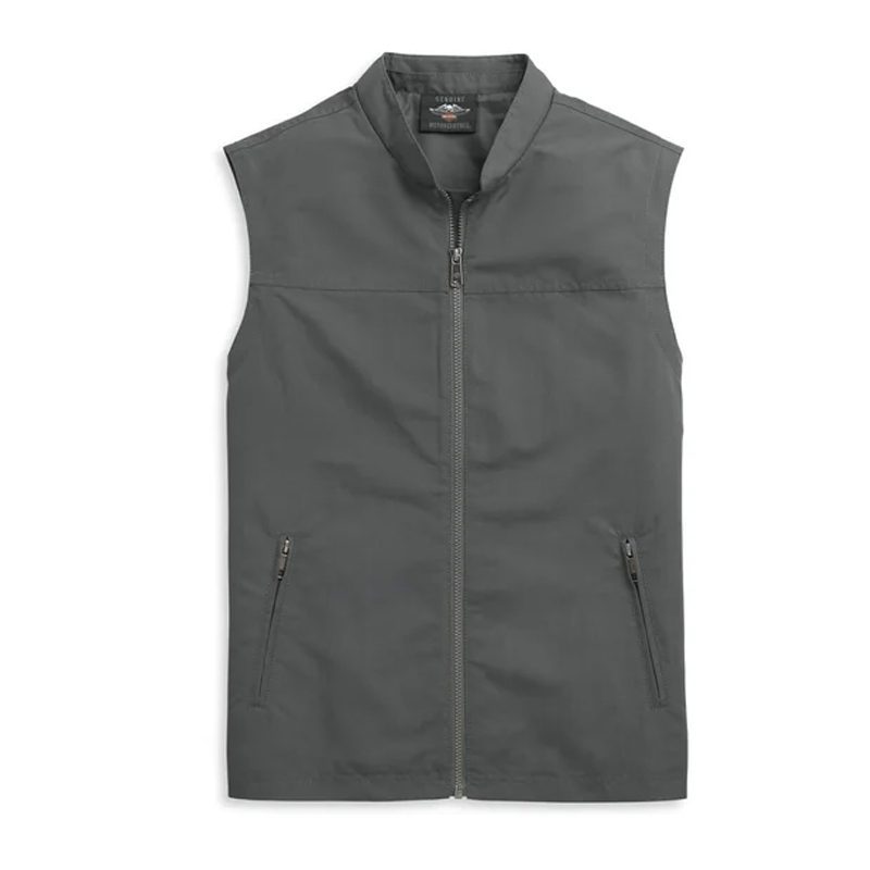 Men's Convertible Vest Bar & Shield Jacket