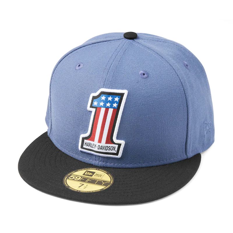 Harley-Davidson® Men's #1 Race 59FIFTY Colorblocked Baseball Cap Harley-Davidson® Men's #1 Race 59FIFTY Colorblocked Baseball Cap