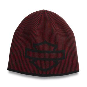 Women's Bar & Shield Reversible Knit Hat
