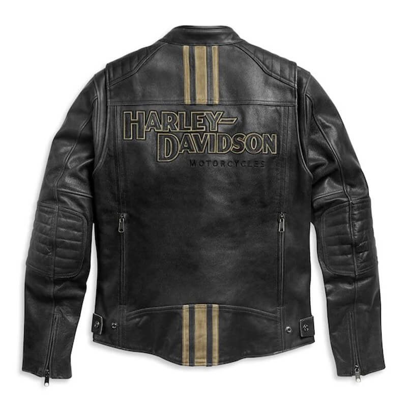 Men's H-D™ Triple Vent Passing Link II Leather Jacket