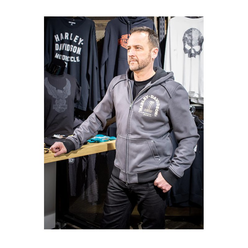 Men's Arterial Abrasion-Resistant Slim Fit Riding Sweatshirt